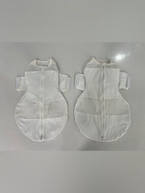 Snoo Happiest Baby White Mesh Swaddle Sack - 2 Pack (Size S - 5-12lbs)